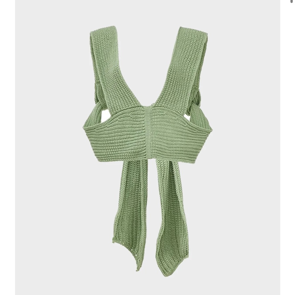 Simonett nanu green tank top